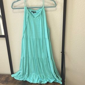Turquoise dress